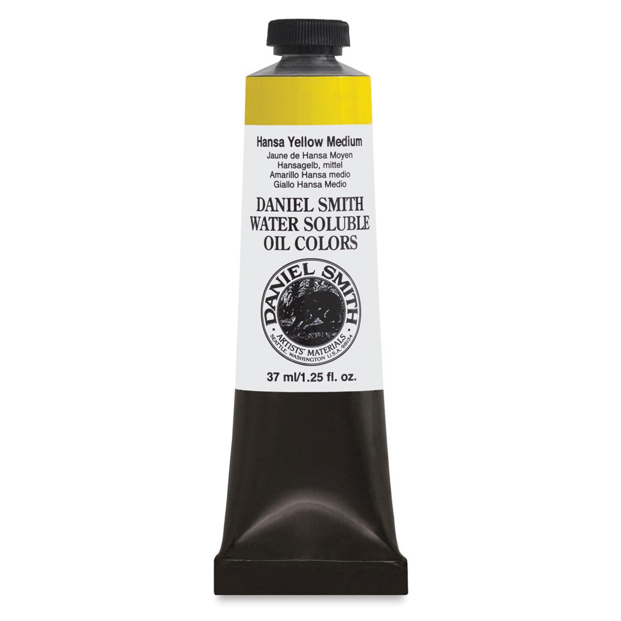 Daniel Smith Water-Soluble Oil - Hansa Yellow Medium, 37 ml Tube